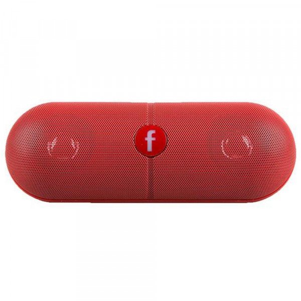 Wholesale Five Star Pill XL Portable Bluetooth Speaker (Red)